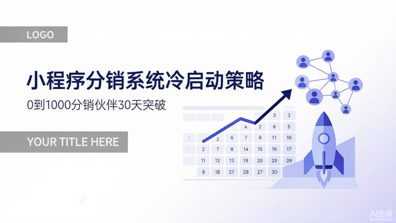 小程序分销冷启动攻略